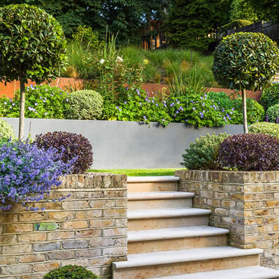 Wimbledon Large Sloping Garden