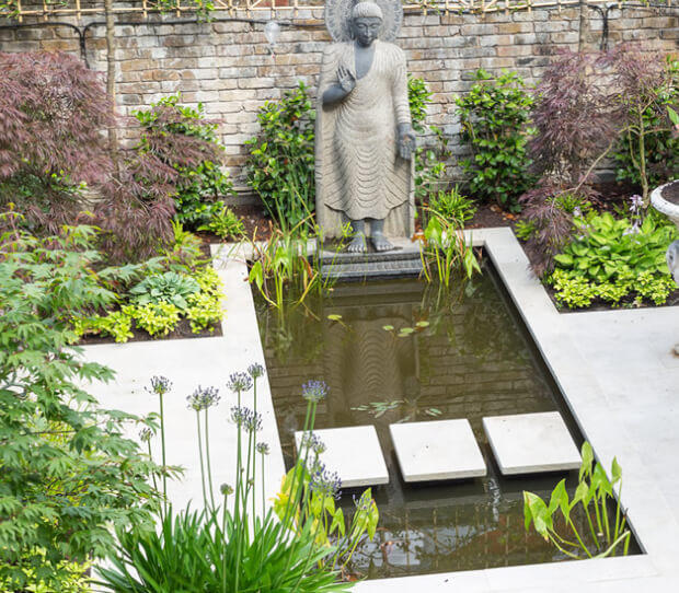 hampstead water feature garden 1 - thumbnail