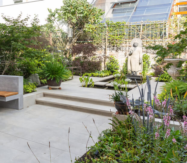 hampstead water feature garden 4 - thumbnail