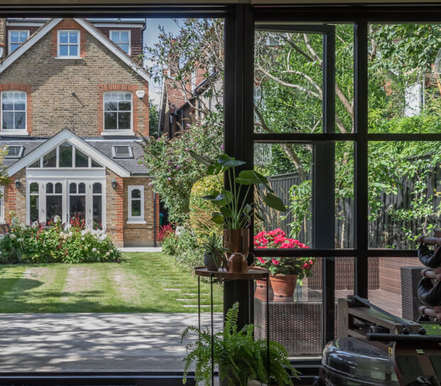 Putney Traditional Garden with Garden Room 3 - thumbnail