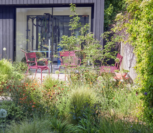 Wimbledon Small Garden With Garden Room 4 - thumbnail