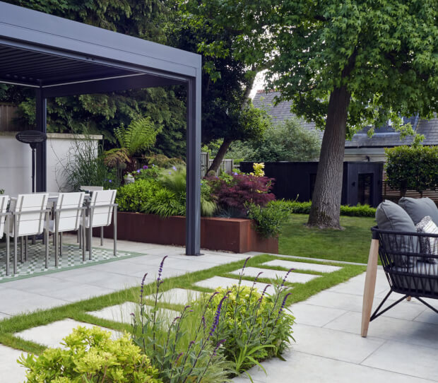 Wimbledon Garden With Pergola 7 - thumbnail